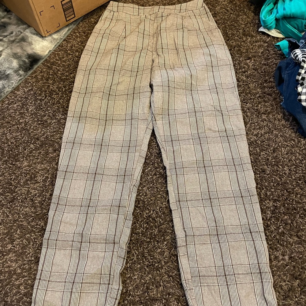 Brownish plaid